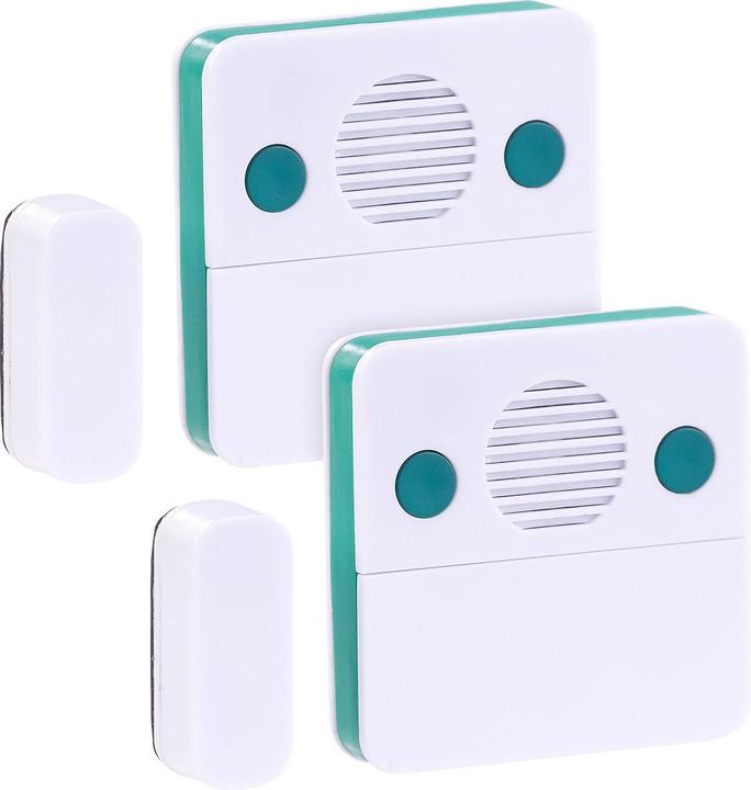 Produktbild VisorTech 2er-Set Universal-Türschliess-Erinnerungs-Alarm
