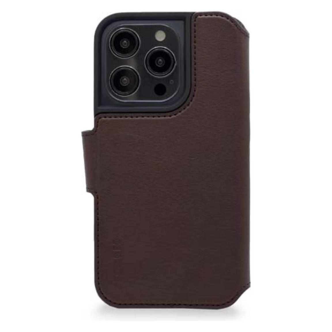 Decoded Leather Wallet (Apple IPhone 14 Plus), Smartphone Hülle, Braun