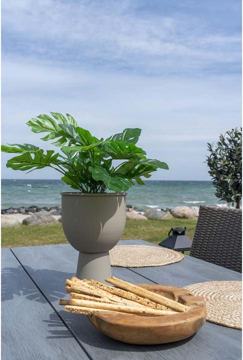 Produktbild Gusta Garden Blumentopf Amalfi 27 cm, Grau (19 x 19 x 27 cm)