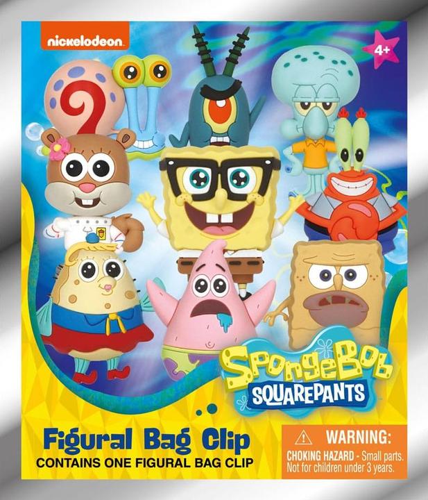 Produktbild Monogram Int. SpongeBob Schwammkopf 3D PVC-Taschenanhänger Classic Series 3 Display (24)