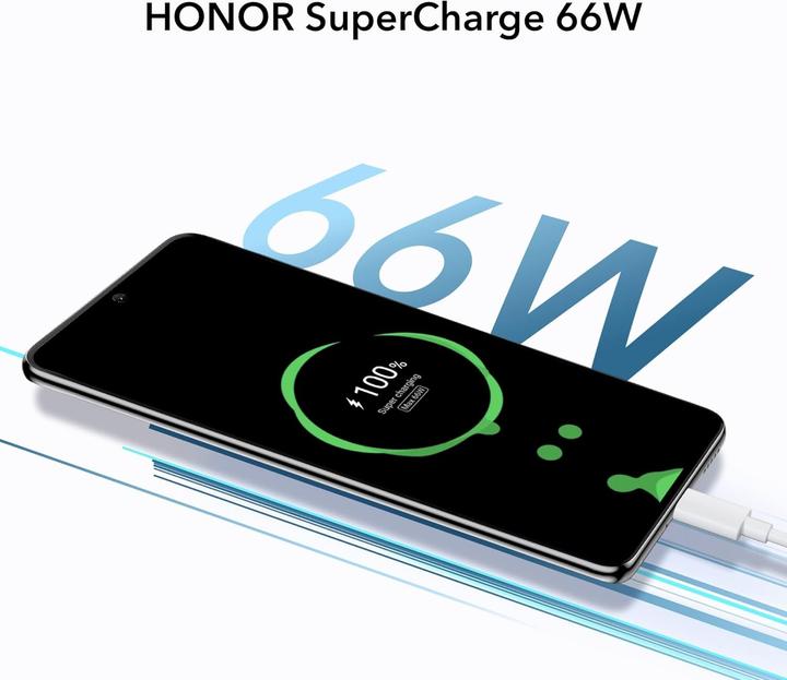 Produktbild Honor Smartphone mit 64 MP Kamera, 6,81 Zoll Display, 120 Hz, 66 W Schnellladung (128 GB, 6.81", 4G)