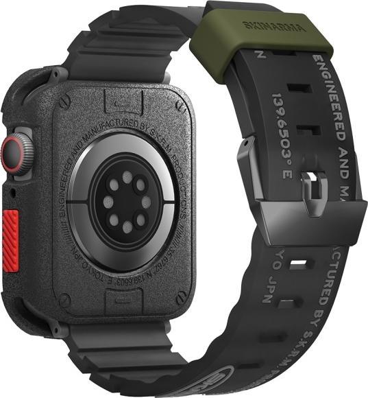 Produktbild Skinarma Band Shokku Apple Watch 45/44/42mm black (Kunststoff, Silikon)