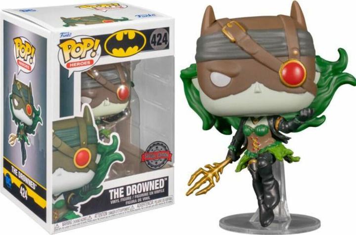 Actual product image Funko Pop! DC Comics Batman The Drowned (424) EXM