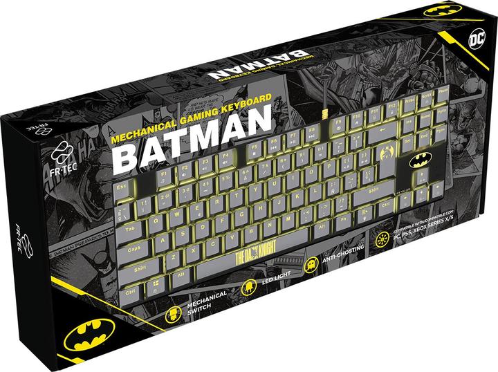 Actual product image Blade FR-TEC PC DC Keyboard Batman (English-international, Cable)