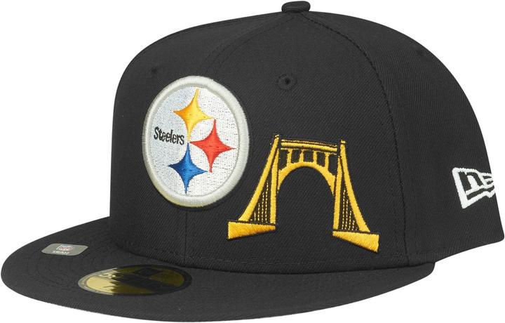 Produktbild New Era 59Fifty Cap - NFL CITY Pittsburgh Steelers - 6 7/8 (6 7/8)