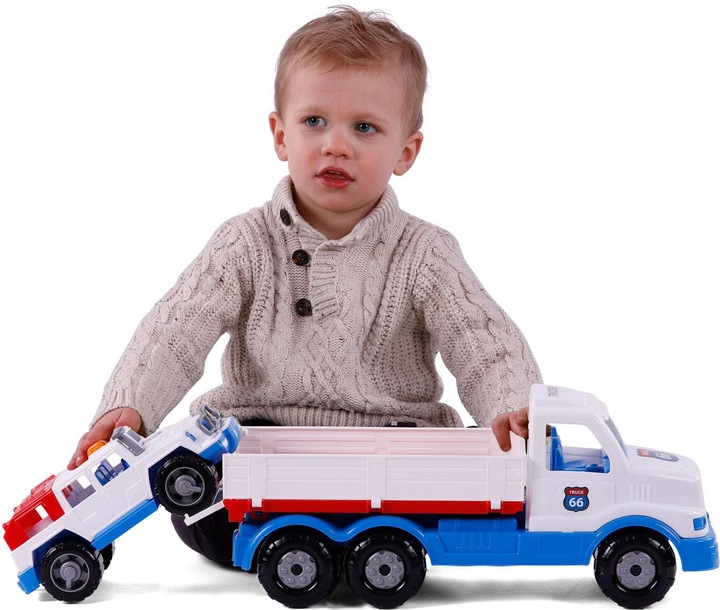 Immagine prodotto Polesie Cavallino XL Torpedo Truck con Jeep, 46,6 cm