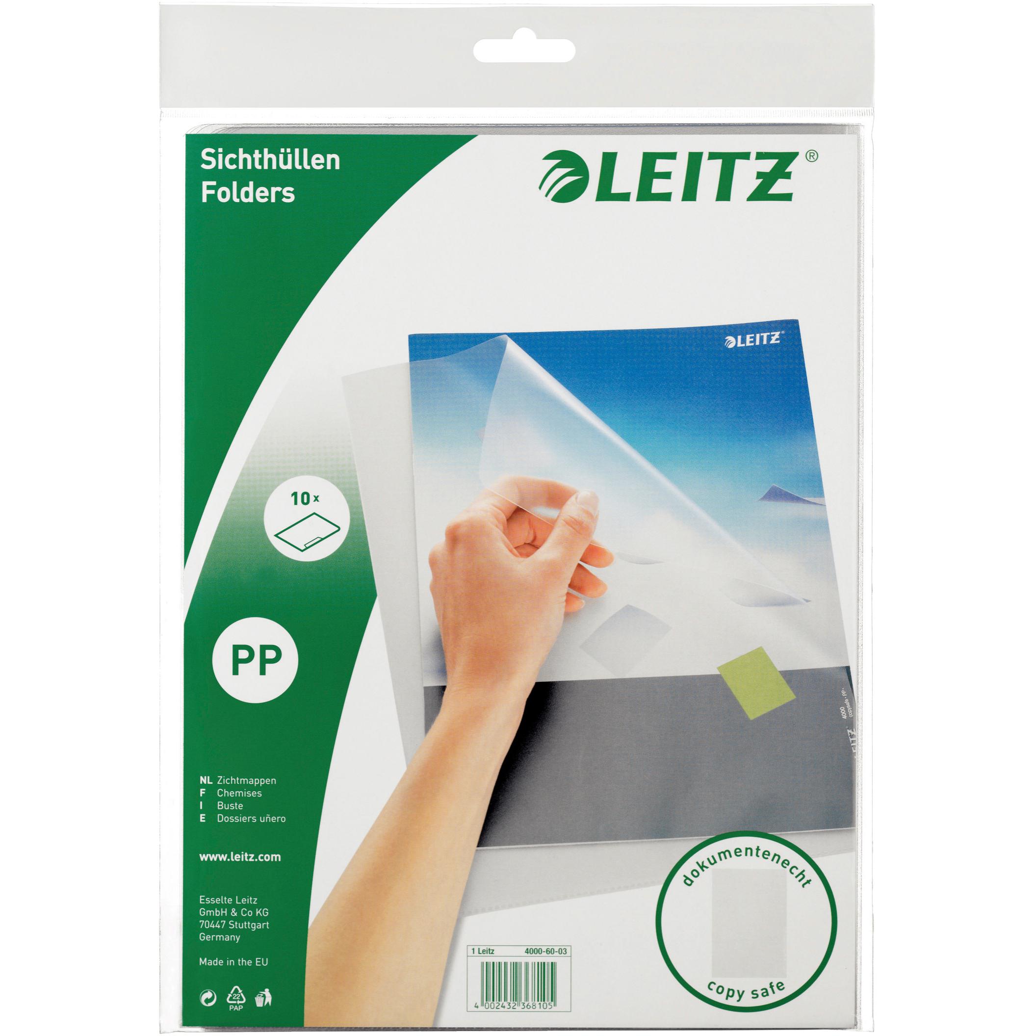 Leitz, Mappe, Standard Sichthülle (A4, 10 x)