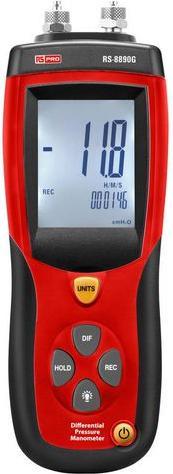 Produktbild RS PRO RS DT Absolut, Differential Druckmessgerät, -10bar 10bar (Druckmesser)