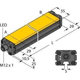 Turck Induttivo, Cavo di alimentazione