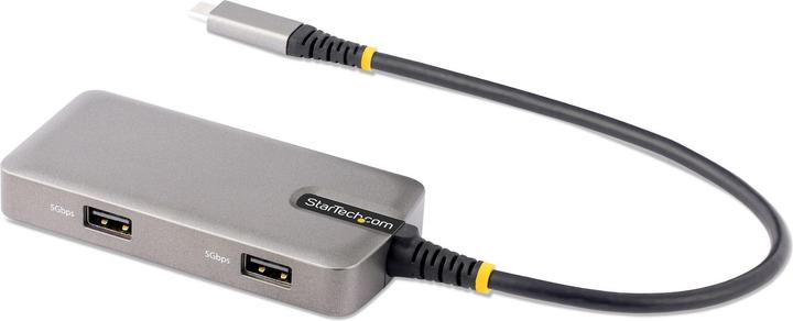 Actual product image StarTech com USB-C Multiport Adapter - 4K 60Hz HDMI - 2 Port USB Hub, 100W PD, GbE - Works with Chro (USB-C)