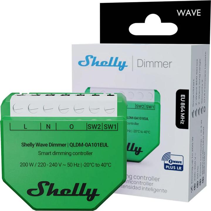 Immagine prodotto Shelly Wave Dimmer EU LR (Attuatore dimmerabile)