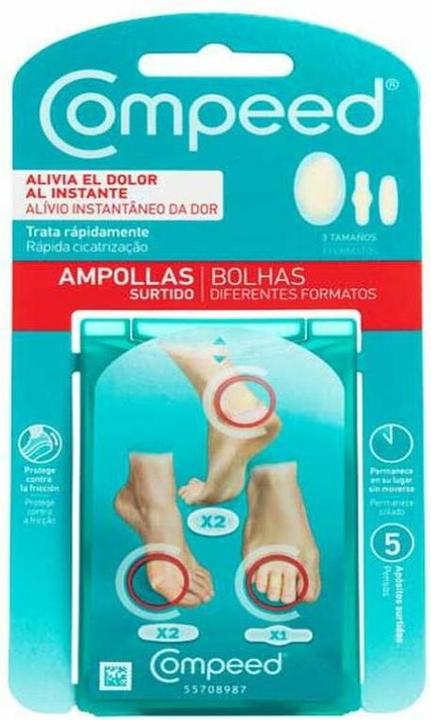 Image du produit Compeed Pansement Ampoule Assortiment – Pack 3 en 1 (5x)