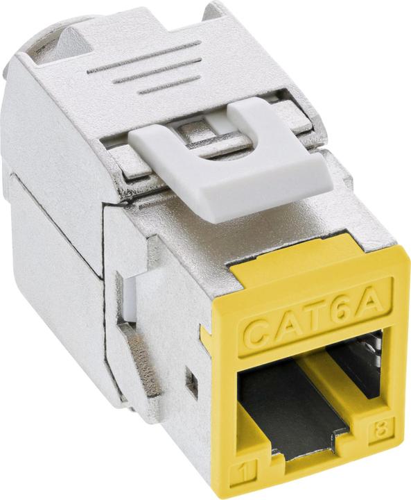 Actual product image InLine Pack of 8 Keystone RJ45 Socket (Keystone module)