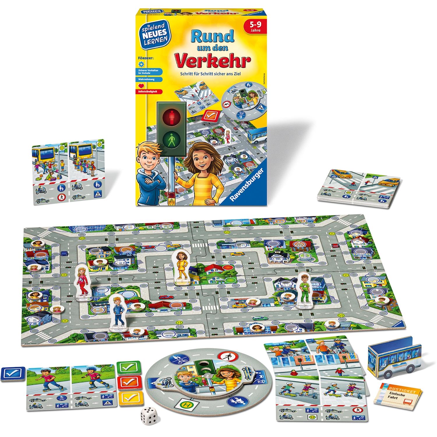 Thumbnail - Ravensburger Rund um den Verkehr (Deutsch)