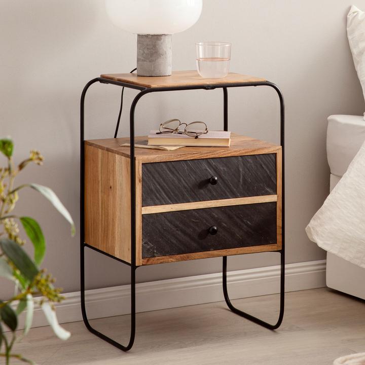 Actual product image Wohnling Acacia (40 x 30 x 60 cm)