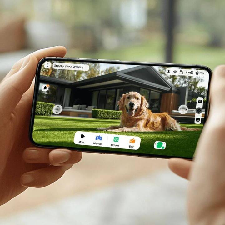 Actual product image Mammotion Luba 2 AWD 3000X (3000 m², Without boundary wire)