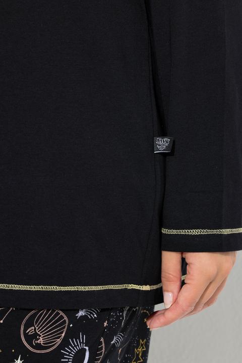 Produktbild Ulla Popken Pyjama, Sterne, Rundhals, Langarm (60)