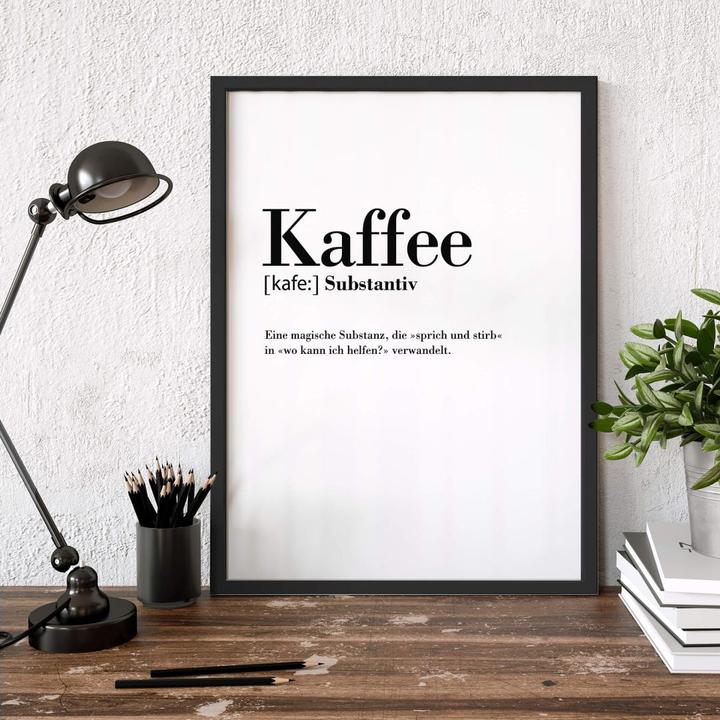 Immagine prodotto Trenddeko Grammatica - Caffè (60 x 50 cm)