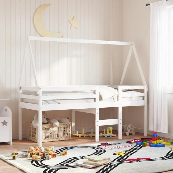 Actual product image VidaXL Loft bed with roof (80 x 200 cm)