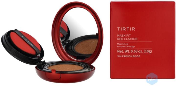 Actual product image TirTir Mask Fit Red Cushion Foundation - Full Coverage, Weightless, Skin Fit