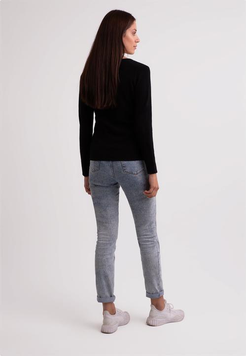 Actual product image Cash-Mere Recycelter Kaschmir V-Ausschnitt Pullover (XS)