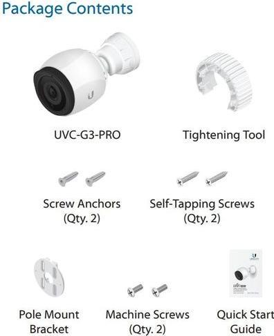 Produktbild Ubiquiti UVC-G3-Pro (1920 x 1080 Pixels)