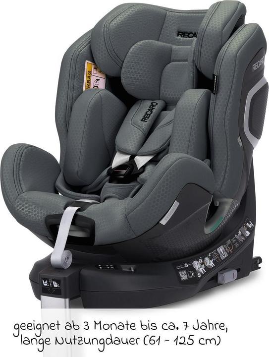 Actual product image RECARO Xenon 1 Kid Reboard Kindersitz (61-125 cm) (Booster seat, ECE R129/i-Size Standard)