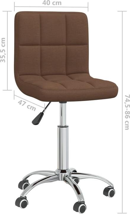 Immagine prodotto vidaXL Sedia da ufficio