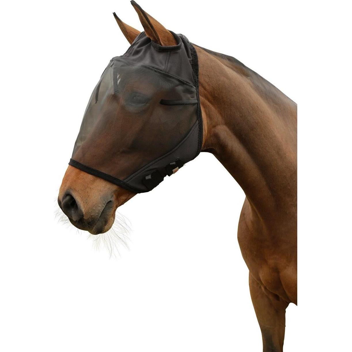 Kerbl 321352 Fliegenschutzmaske WB mit Ohrenaussparung ohne Nasenrücken (321352)