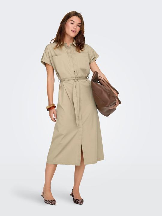 Image du produit Only ONLTANNY Langes Kleid Hemdblusenkleid (L)