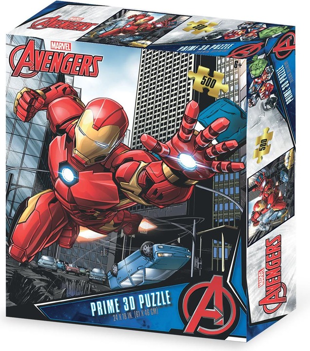 Immagine prodotto Grandi Giochi Puzzle 3D Marvel Iron Man (500 pezzi)