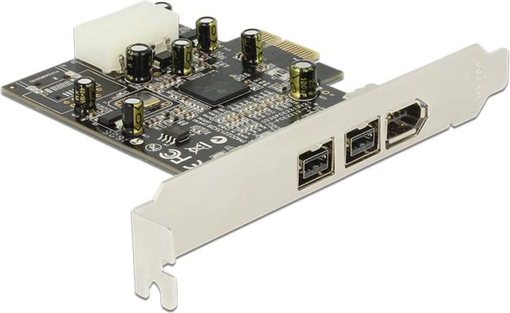 Delock 89153, PCI-E x1 zu 2x 1394B + 1x 1394A