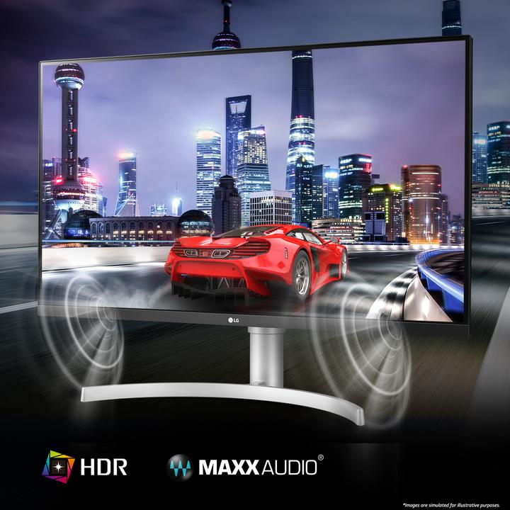 Image du produit LG 31.5 IPS MONITOR SPK 32UN650K-W (3840 x 2160 pixels, 32")