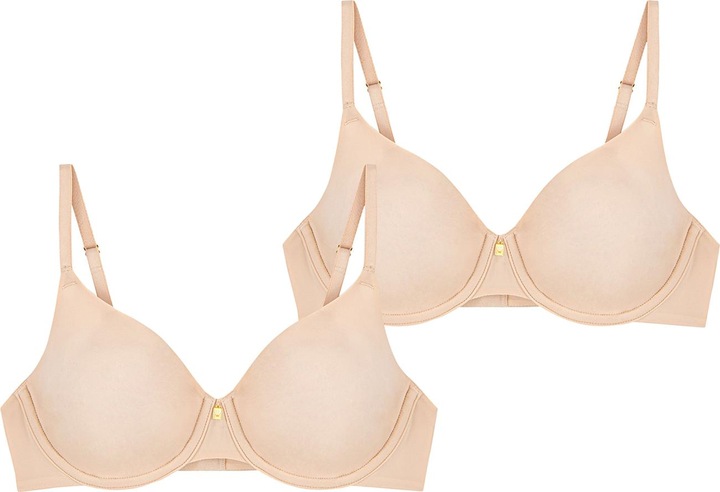 Actual product image Triumph Body Make-Up Essentials underwired bra (85 C, pack of 2)