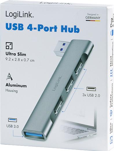 Immagine prodotto LogiLink UA0436 (USB-A, 4 porte)