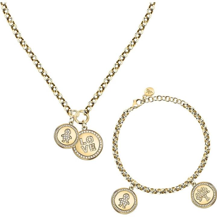 Immagine prodotto Morellato Collana Love da donna in acciaio, cristalli, Ipg - S0r29 (Cristalli, Acciaio, IPG)