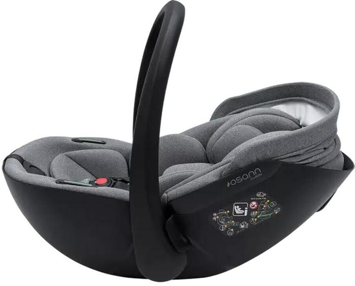 Produktbild Osann Babyschale Cuddle Grau (Babyschale)