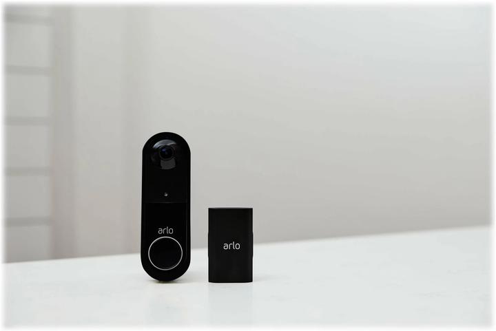 Image du produit Arlo Sonnette Vidéo sans fil Essential, noir (Sans fil)