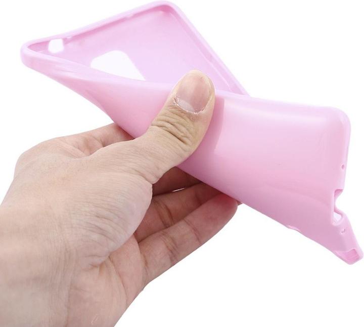 Actual product image König Design Protective cover TPU Case for mobile Samsung Galaxy Note 4 SM N910 Pink (Samsung Galaxy Note 4)