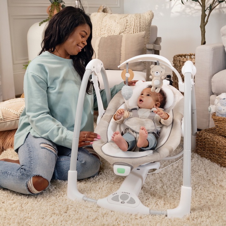 Actual product image Ingenuity ConvertMe 2-in-1 swing