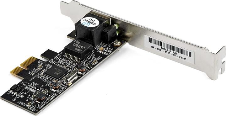 Actual product image StarTech .com ST2GPEX PCI Express Network Card (1 Port, 2.5Gbps 2.5GBASE-T, PCIe LAN Adapter Card) (RJ45, Ethernet)