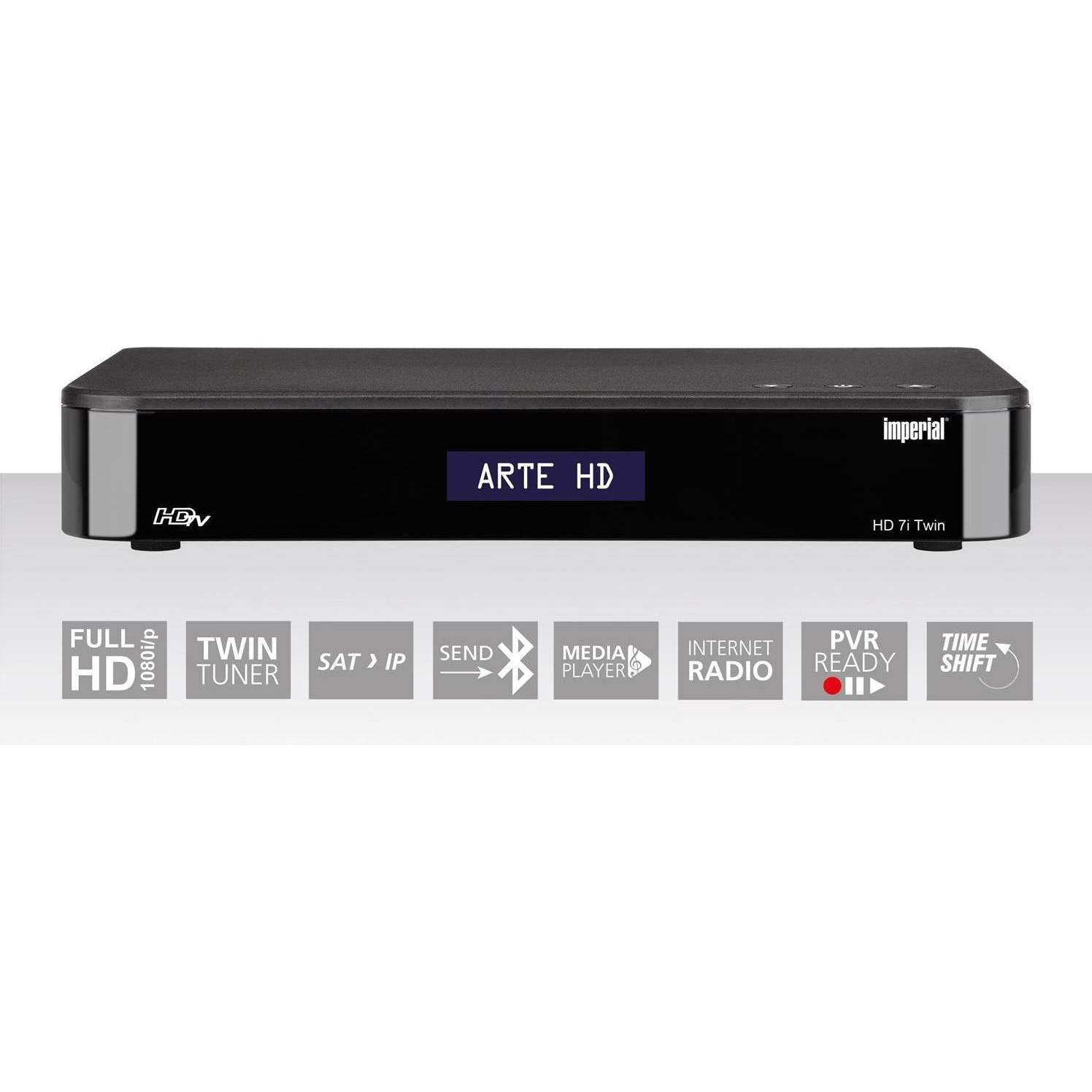 Thumbnail - Imperial HD 7i Twin (DVB-S2), TV Receiver, Schwarz