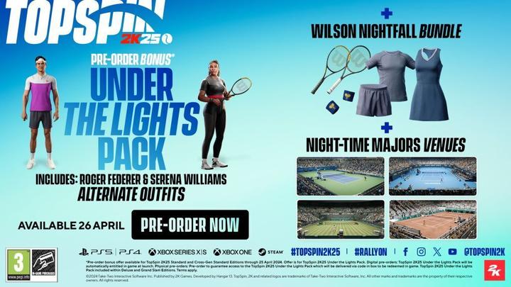 Immagine prodotto 2K Games TopSpin 2K25 (PS5) (PS5, EN)