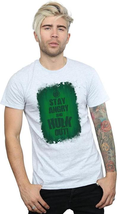 Produktbild Hulk Bleib wütend TShirt (L)