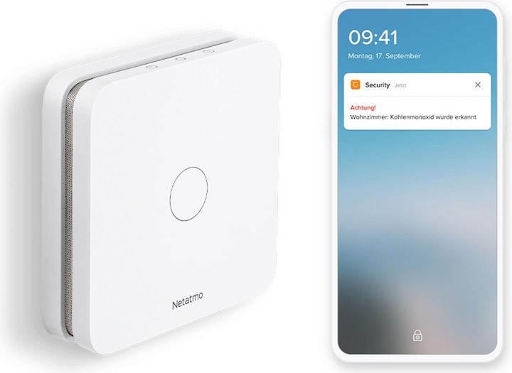 Produktbild Netatmo Kohlenmonoxidmelder (EU-Version)