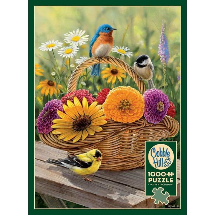 Actual product image Cobble Hill Puzzle 1000 pieces Summer Bouquet (1000 pieces)
