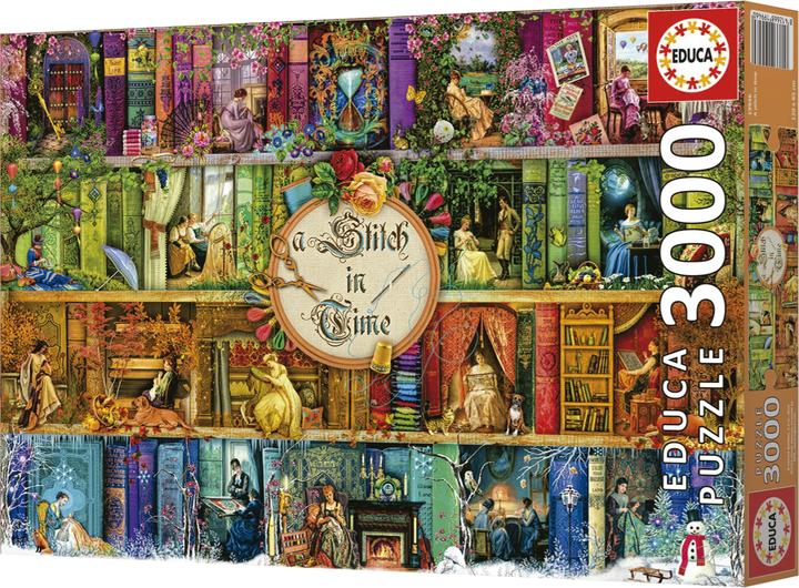 Produktbild Educa 19946 Πάζλ 3000Τεμ. A Stitch In Time (3000 Teile)