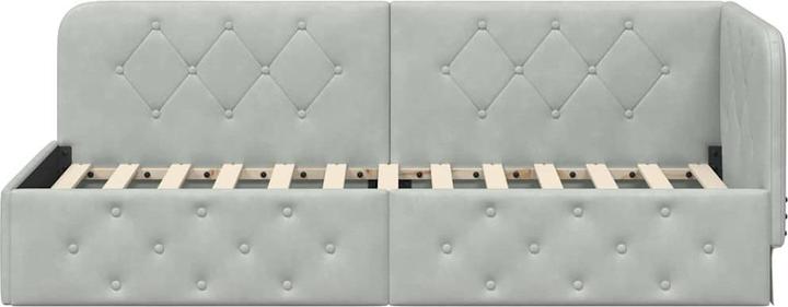 Image du produit vidaXL Eckbettgestell (80 x 200 cm)