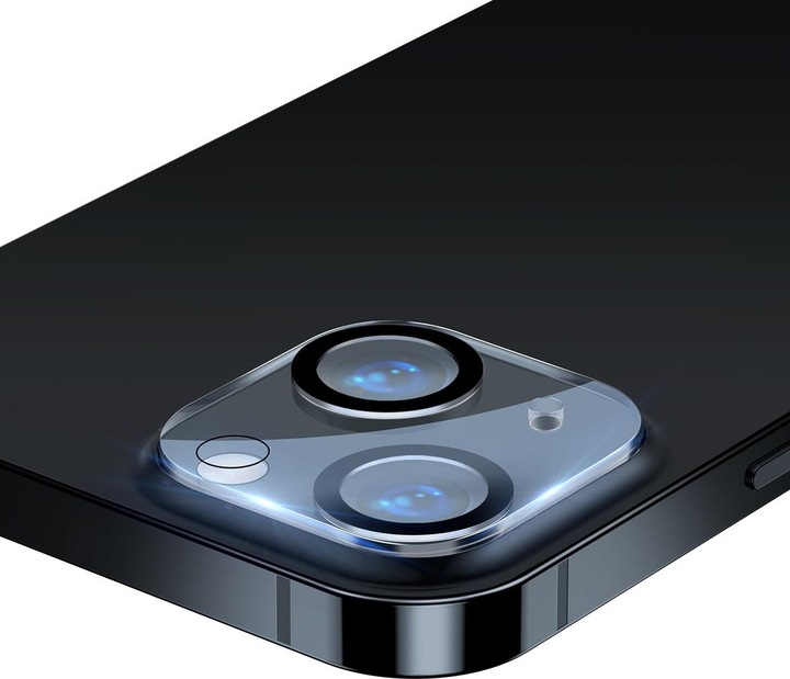Actual product image Baseus Full-Frame Lens Film For iP 5.4/6.1 Inch Dual Camera 2021 (2pcs/pack) Transparent (2 Piece, Apple iPhone 13 mini)