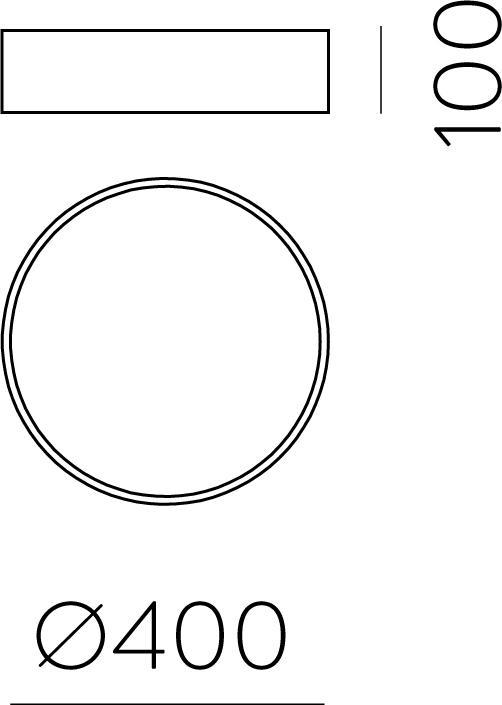 Image du produit ACB Iluminacion ACB Deckenleuchte Isia PRO (3480 lm)